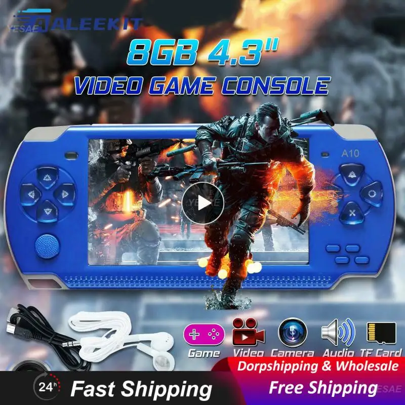 

Video Gameing Consoles High Definition Screen Handheld Portable Shocking Effect Portable Game Consoling Electronic Equipment