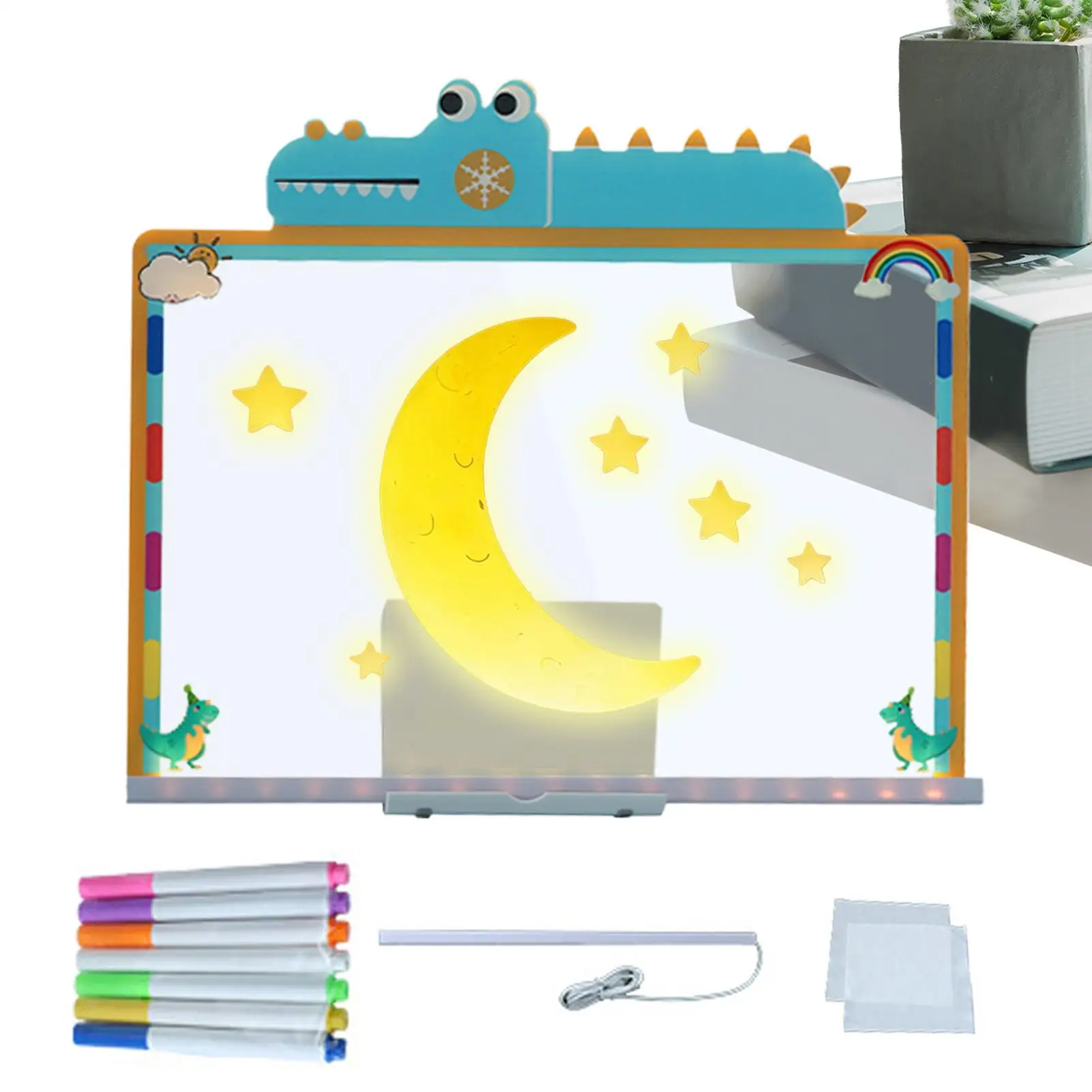 

Светодиодная доска для рисования, детский светящийся блокнот для рисования, детский светодиодный блокнот для рисования на день рождения, сбор дома, школы, класс, детская комната