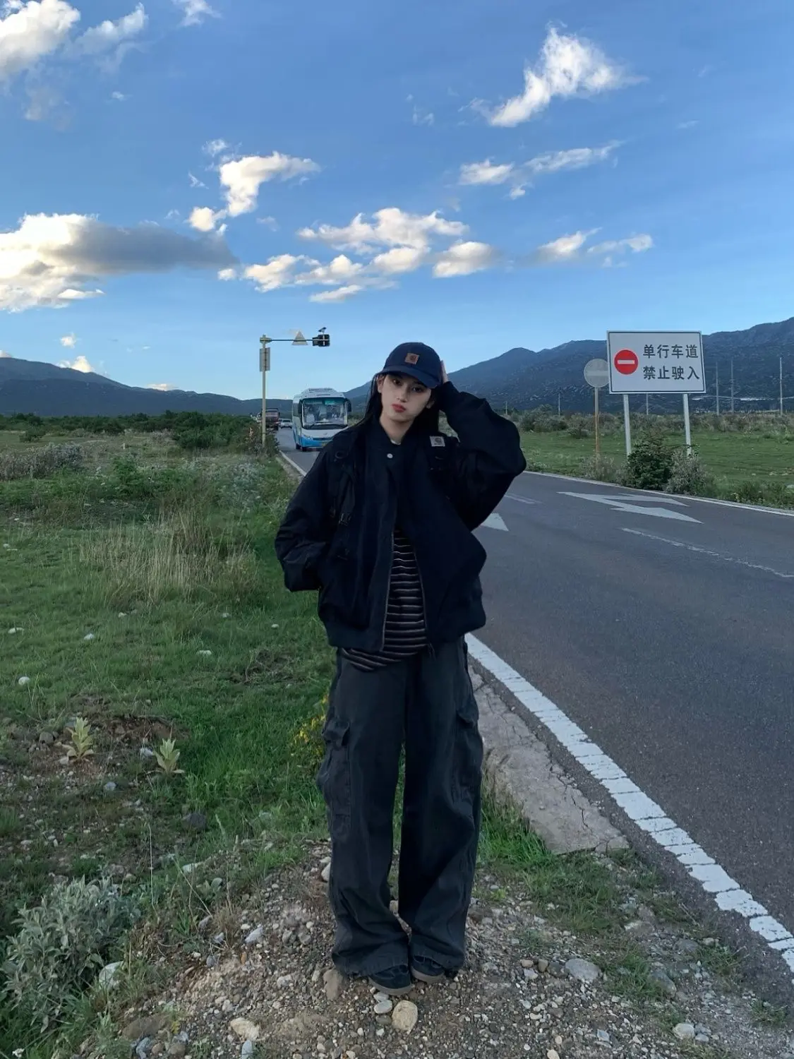 

Bomber Jackets Japanese Womens Autumn Woolen Yarn Overlong Woven Textured Ladylike Gentle Style Coffee Beige Victorian Morning