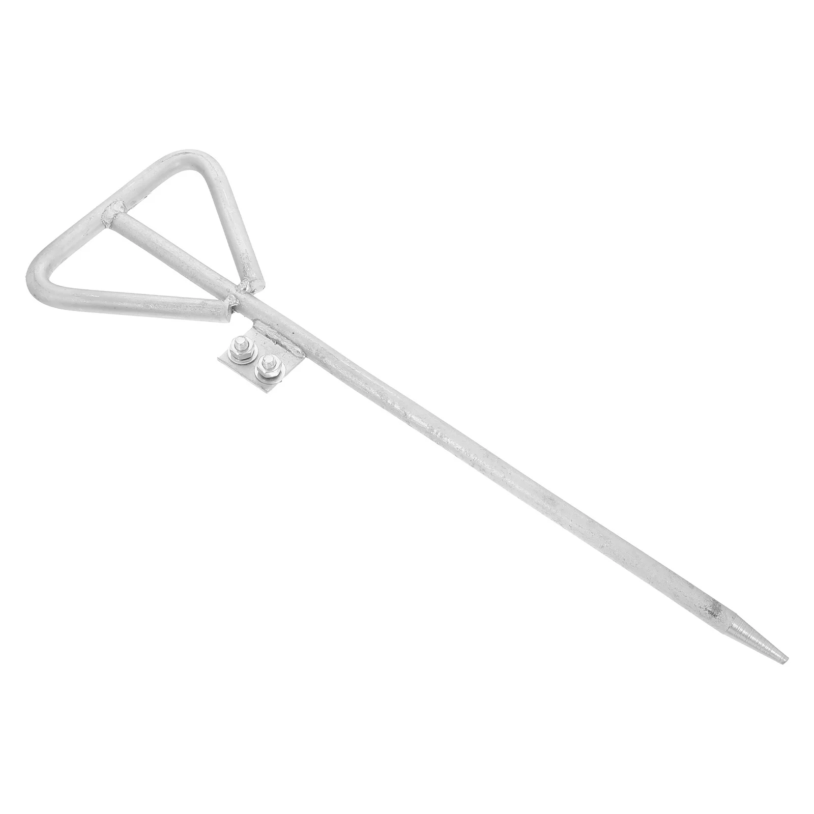 Asta di messa a terra in acciaio zincato per recinzione elettrica Generatore solare Asta di messa a terra Barra di messa a terra elettrica esterna