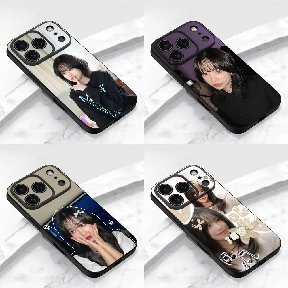 

Cute Girl J-JO YURI Yu ri Phone Case For iPhone 17,16,15,14,13,12,11,Pro,Max,Plus,E,Air,Mini Soft Black Shell