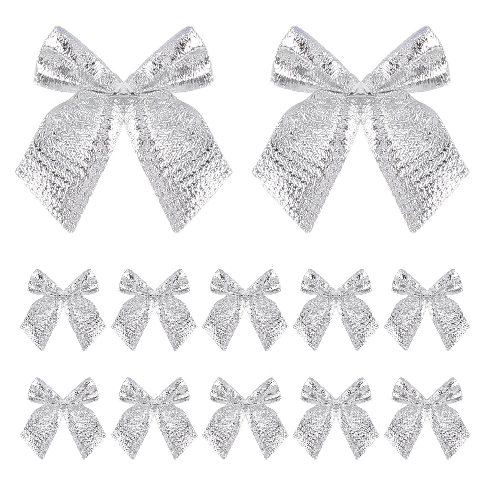 

12Pcs Mini Bows for Crafts Fabric Wrapping Bows Small Present Bowknot Birthday Wedding Party Decorations Gift Bow