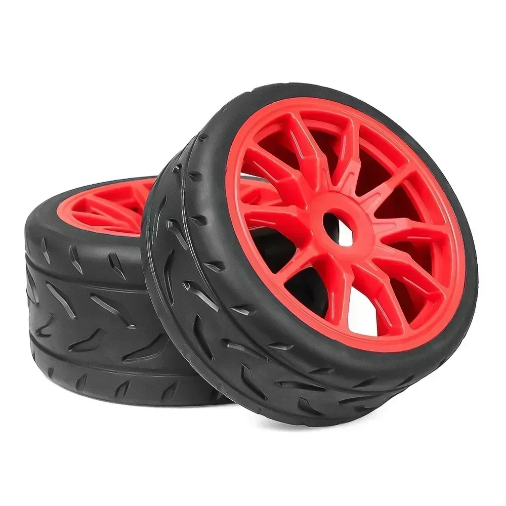 

4pcs 100/107mm Tire Tyre 17mm Wheel for Arrma 1/7 Infraction Limitless Felony FSR Model GT RC Car Upgrade Parts
