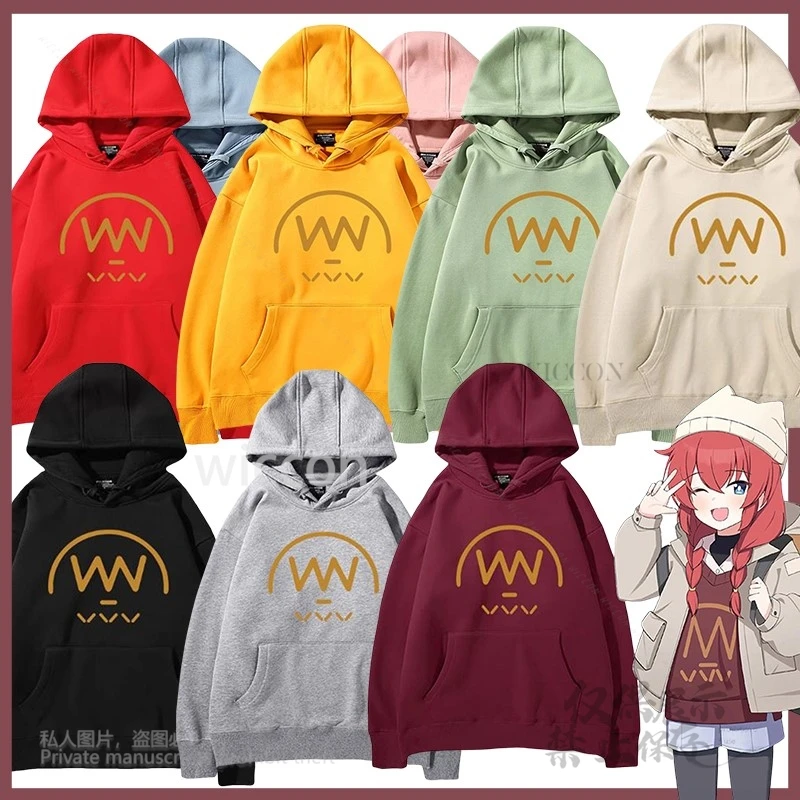 Blue Anime Archive Maki Konuri 까마귀 Anime Hayase Yuuka 후드 의상 빨간색 운동복 긴 소매 탑 성인 여성 맞춤형