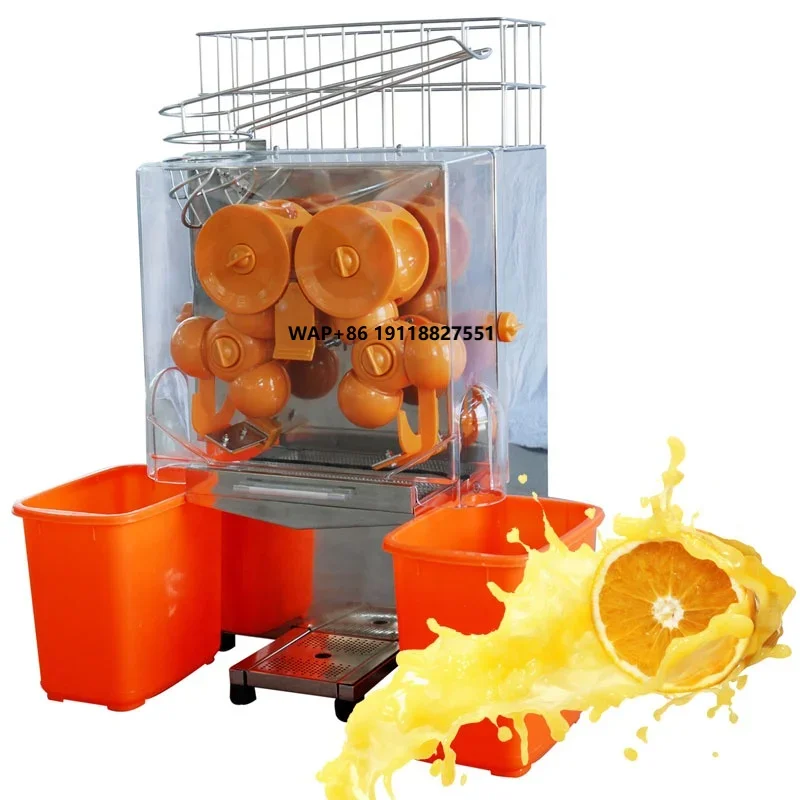 

Multi-functional Orange Peeling Juice Maker Outdoor Automatic Commercial Fresh Orange Juicer