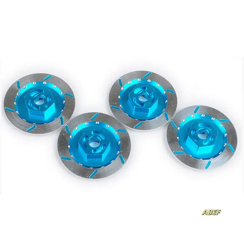 8 шт. тормозной диск из алюминиевого сплава, обод колеса, металлический шестигранный адаптер 12 мм для RC 1/10 автомобиля HSP Fly Fish Buggy Truck 94123 94122 D4 CS,
