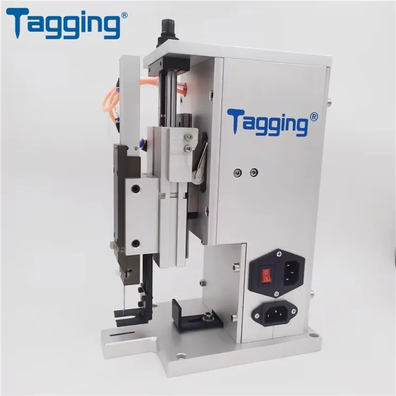 TM5209 Garment Socks Fixing Label Tagging Machine Gloves Towels Doormats Packing Machine