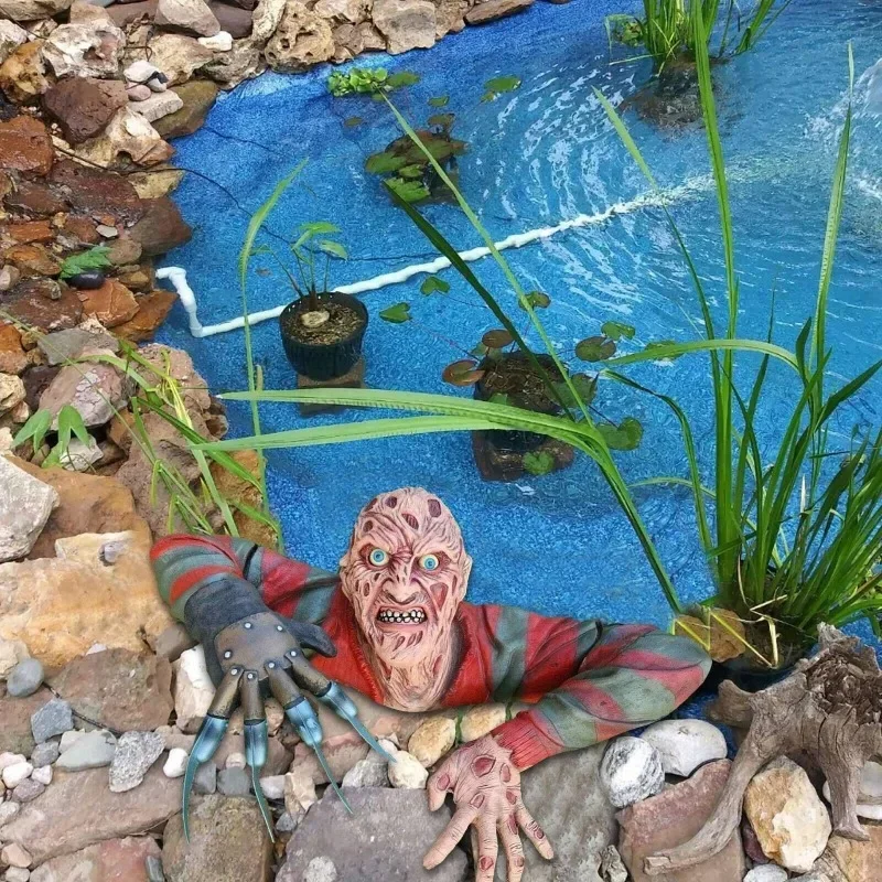 Horror Creeper Zombie for Outdoor Garden Halloween Decoration Halloween DIY Indoor Outdoor Garden Statue Home Party Decor Gift