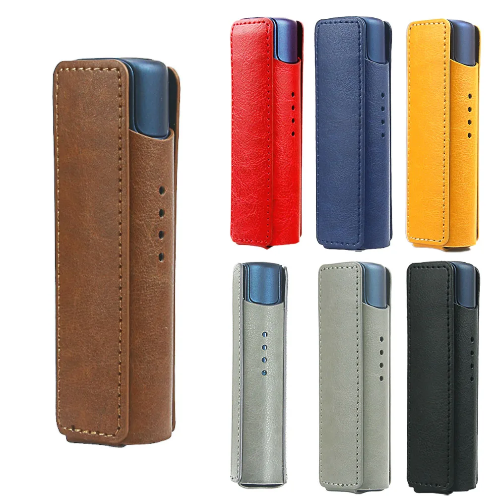 JINXINCHENG Soft Leather Case+PC for IQOS LIL Solid 2 0 Cases Replaceable E Smoking Box Cover for LIL Solid2 Accessories