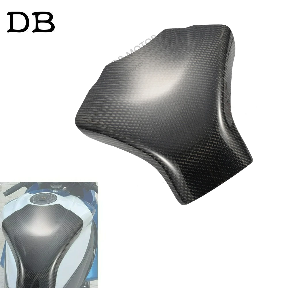 

Fit For Suzuki GSXR 600 GSXR 750 2008 2009 2010 K8 Motorcycle Carbon fibre Fuel Tank Shelter protect Carbon Fiber Cover