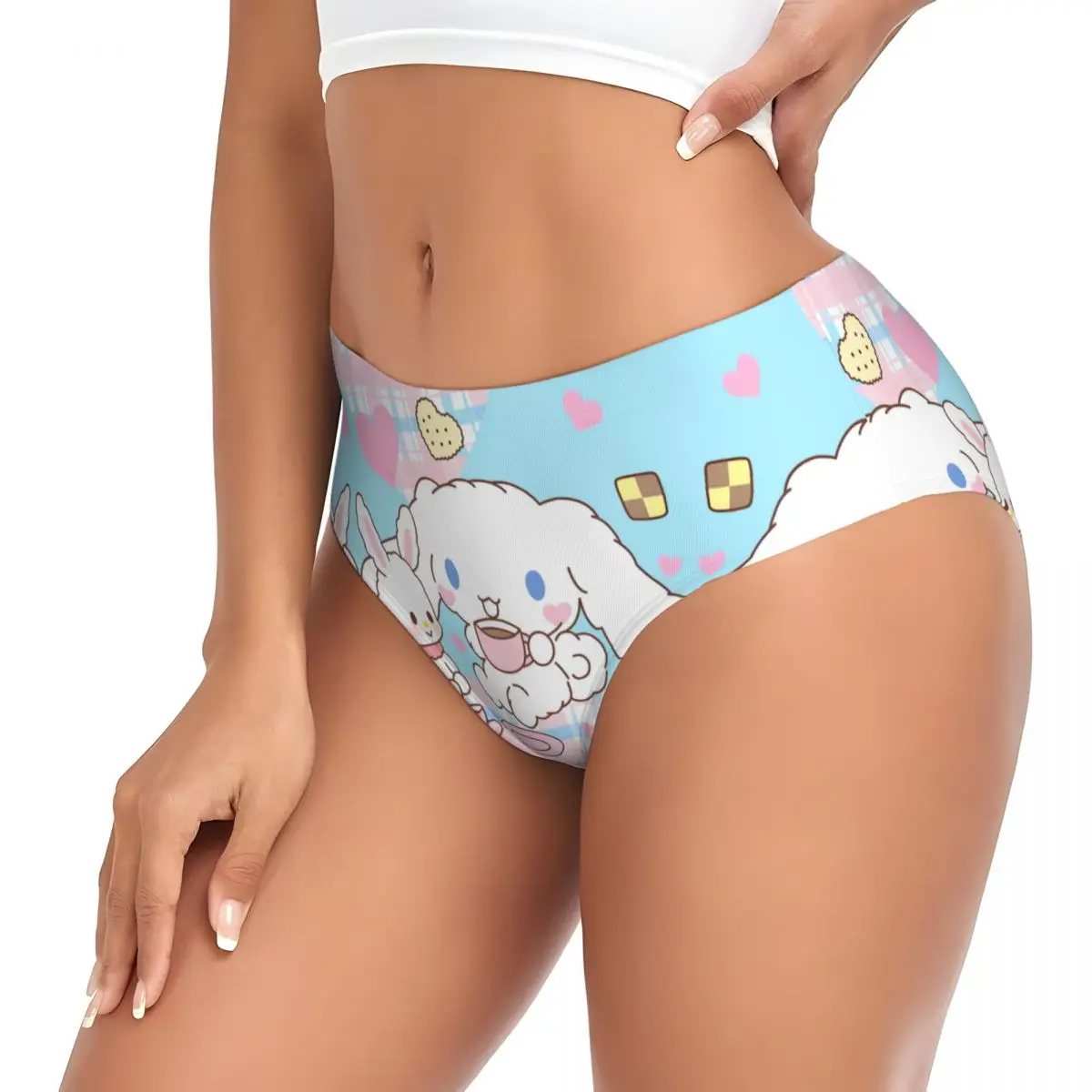 مخصص المرأة سينامورول أنيمي سراويل داخلية الإناث الراحة ملخصات شعبية الملابس الداخلية