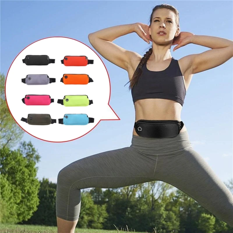 Running Sports Belt Wasit Pack Pockets For Men Women Hiking Outdoor Stretch Sports Belt Wasit Pack Pockets