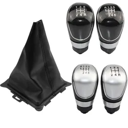 Para ford fiesta 2008 2009 2010 2011 2012 acessórios de estilo do carro 5/6 velocidade manual botão mudança engrenagem gaiter boot capa caso colar