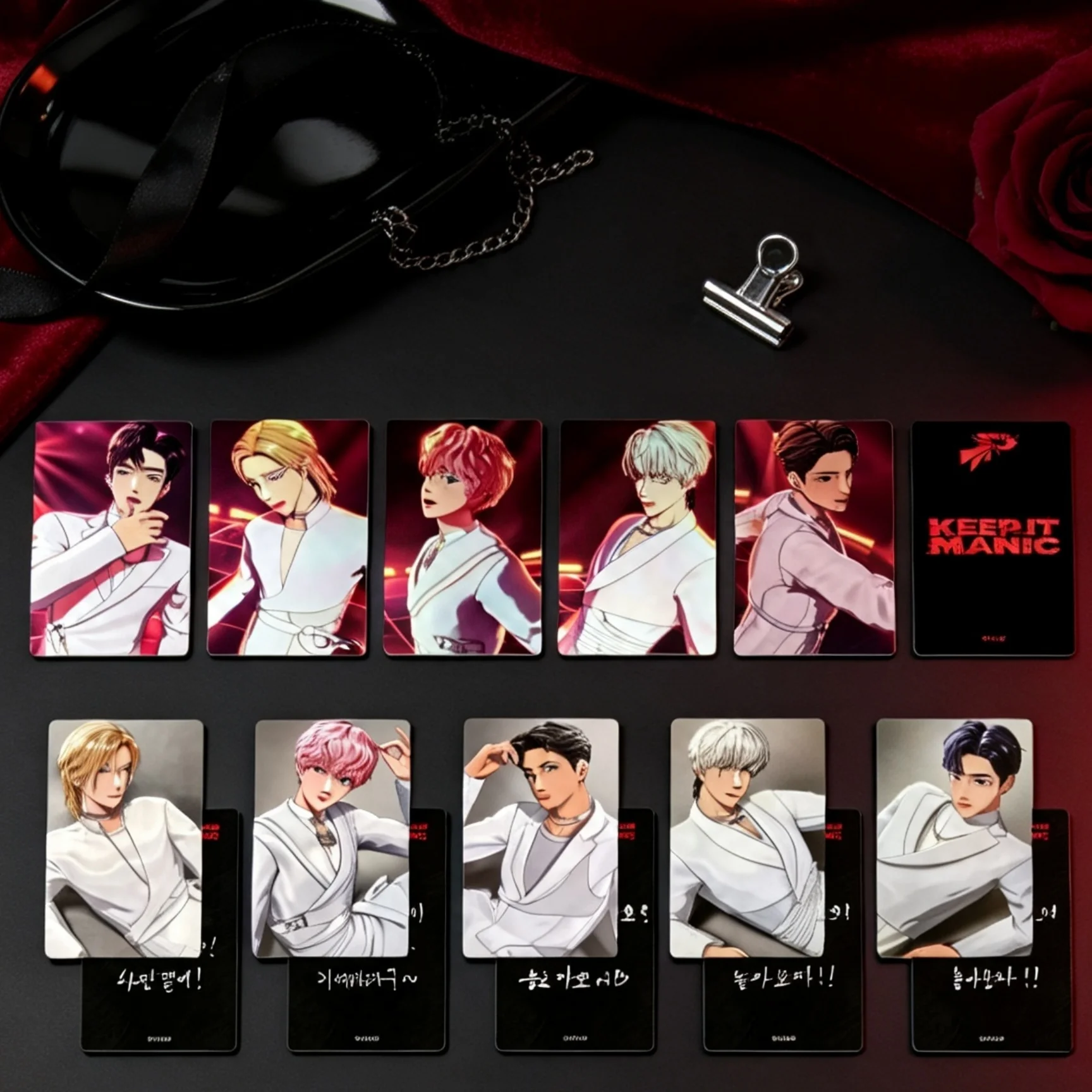 Virtual Boy Group Idols PLAVE Photocards KEEP IT MANIC Cards NOAH YEJUN BAMBY EUNHO HAMIN Special Bonus Cards Fans Gifts Cards