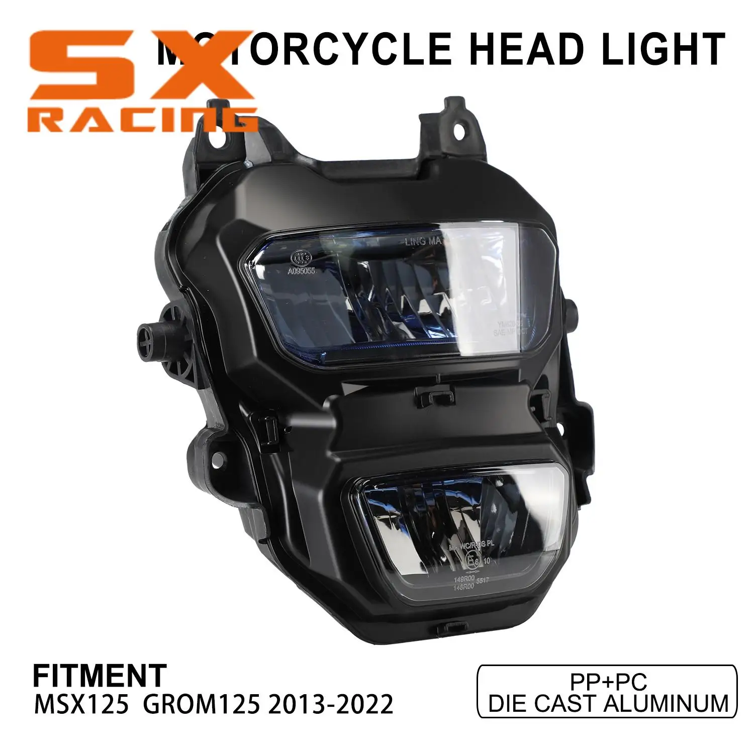 

Headlight Assembly Headlamp Head Light Motorcycle Parts For Honda MSX125 MSX 125 GROM125 GROM 125 2013-2022 Dirt Pit Bike