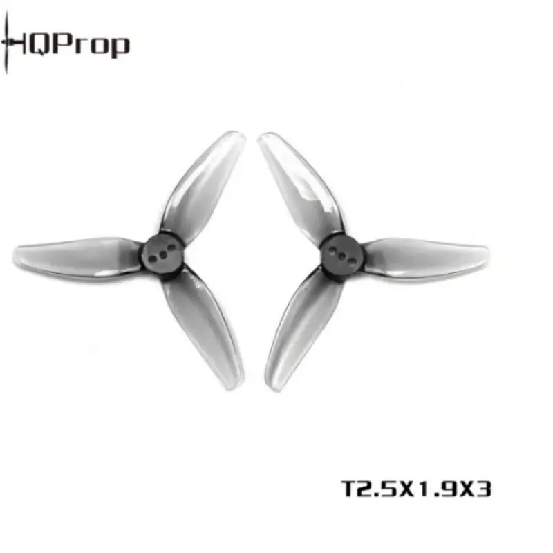 Hqprop T2.5x1.9x3 5inch Propeller 3-blade Cw/ccw Paddles For Racing Rc Drone Compatible With Mario Mini25 Wing Parts