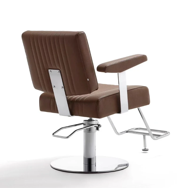 الذراع بيرم كراسي الحلاق صبغ الشعر ميتا قابل للتعديل الاسترخاء كراسي الحلاق الفاخرة الحديثة صالون الأثاث سيلا دي Peluquería Lslfy