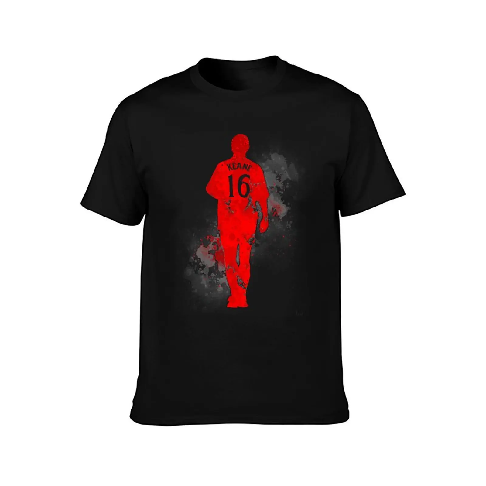 Copy of Roy Keane T-Shirt Work Basic Short Sleeve Top
