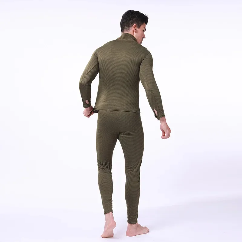 Men’s Thermal Underwear Sets Sport Base Layer For Male Winter Gear Compression Suits For Skiing Running  Long Johns