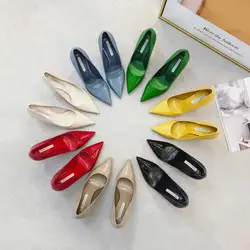 Scarpe con tacco alto per donna décolleté Stiletto elegante moda punta a punta abito di lusso ufficio donna primavera estate 2024