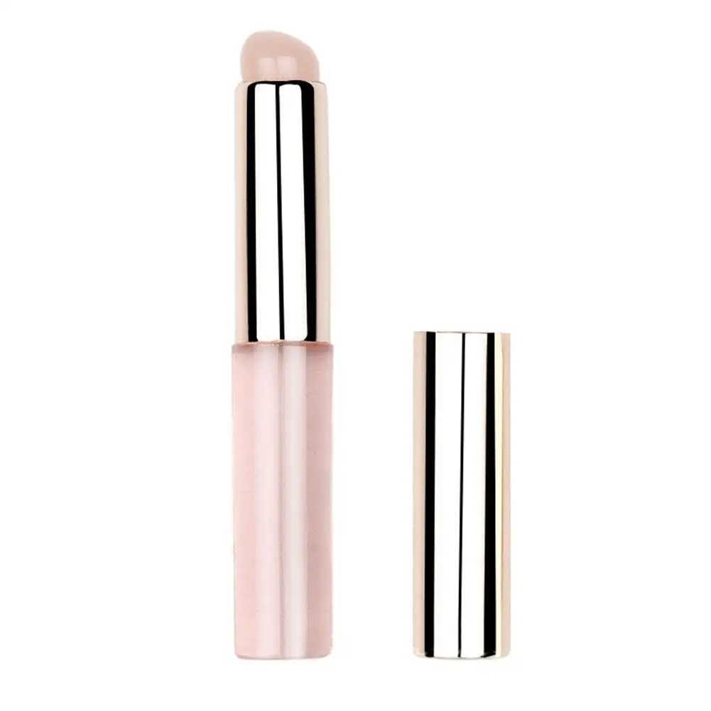 Silicone Lip Brush Angled Concealer Makeup Brush Tool Brush Head Finger Like Portable Soft Q Lipstick Round Concealer Brush Q7F8
