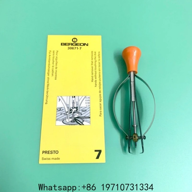 Imported from Switzerland, Borg BERGEON 30671-7 needle pliers, suitable for zone dial 7750 movement