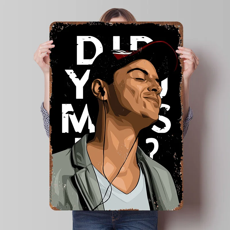 Jim Moriarty Vexel Art Blechplakette Poster, individuelle Wandkunst, Retro-Vintage-Metallschilder für Zimmer, Schlafzimmer, Dekorationen, Schreibtischdekoration