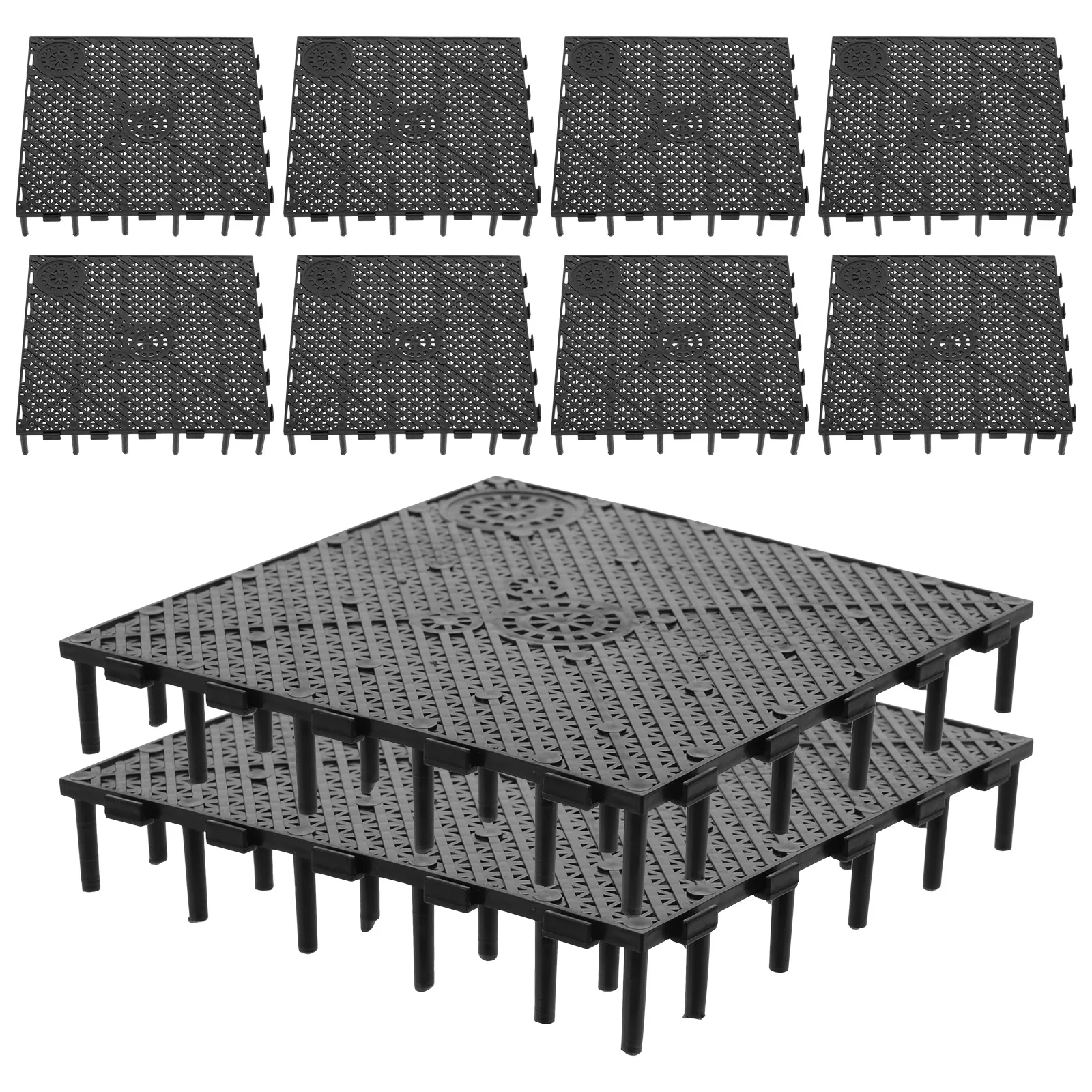 10Pcs Black PVC Fish Tank Bott - огляд і ціна Aquarium Fish Reproduction