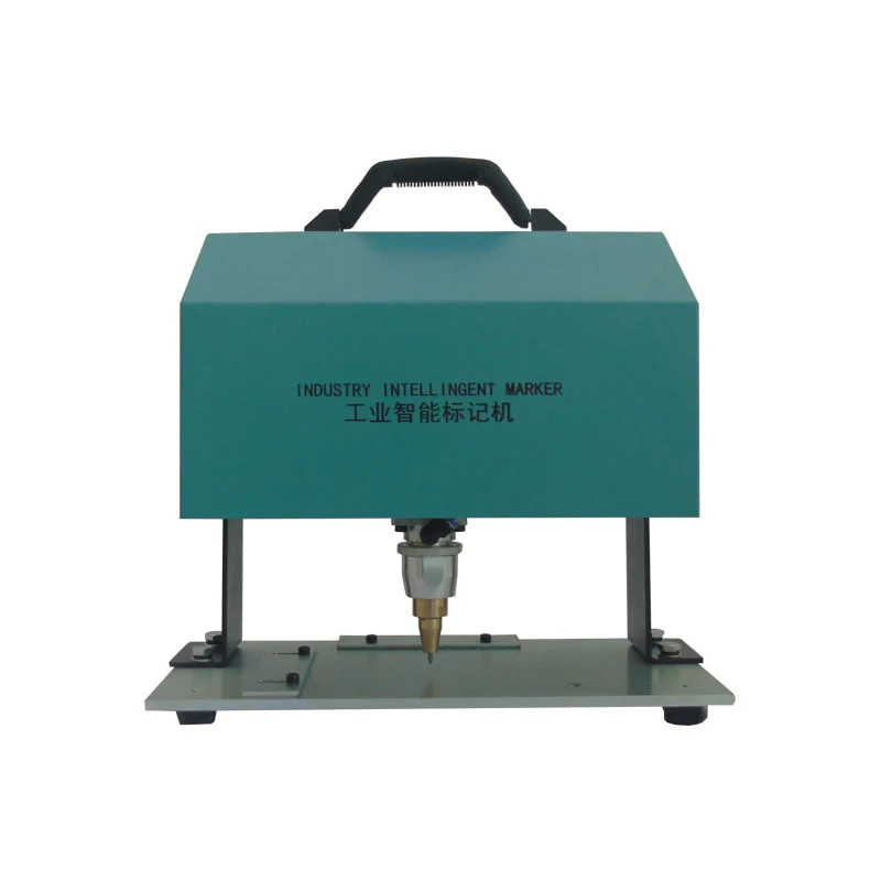 Small Nameplate Sign Aluminum Stainless Steel Automatic Electric Metal Cutting Plotter Coding Machine Printer Pneumatic Marking