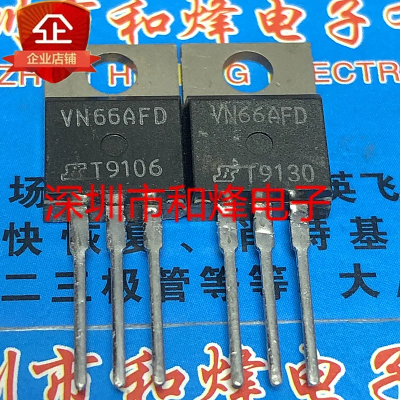 5PCS-10PCS VN66AFD  TO-220 60V 1.46A    On Stock  New And Origjnal