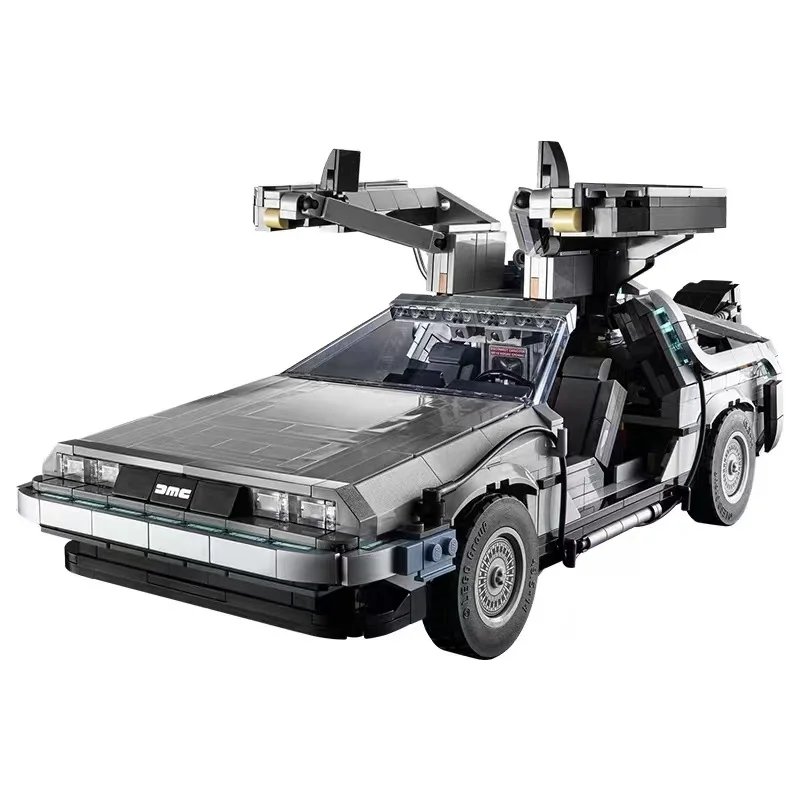 Compatible 10300 Back to the Future Time Machine DeLorean DMC-12 Building Blocks Construction Car Bricks Toys For Children Gifts