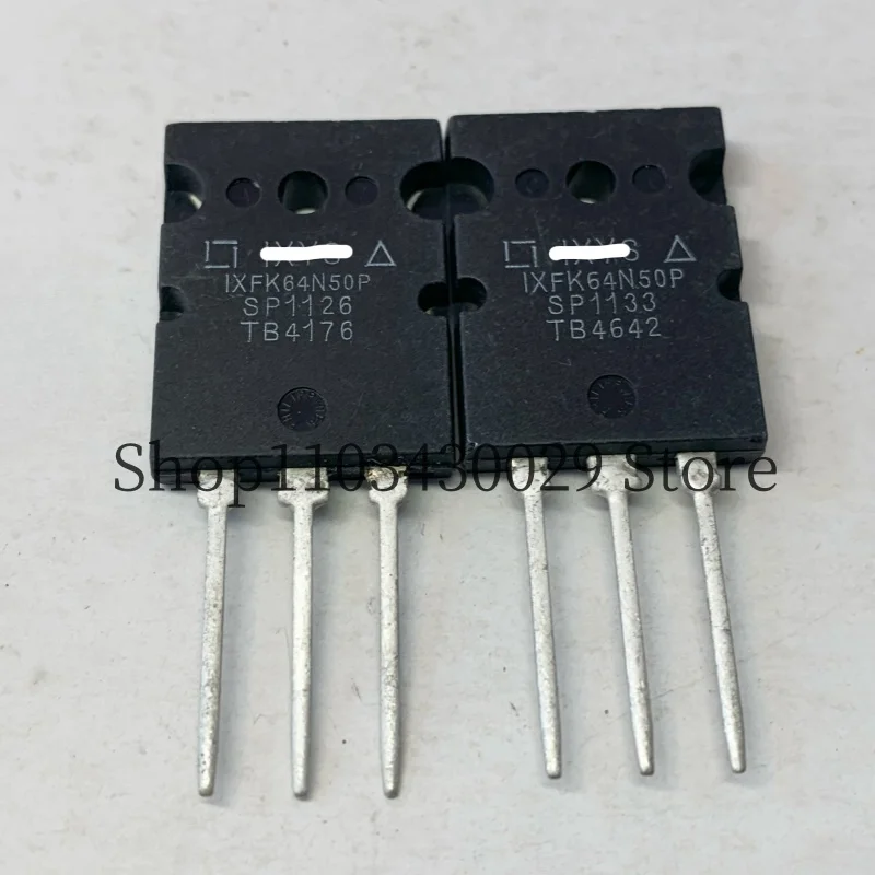 

10Pcs New and Original IXFK64N50P IXFK64N50 TO-264 64A 500V MOSFET Field Effect Tube