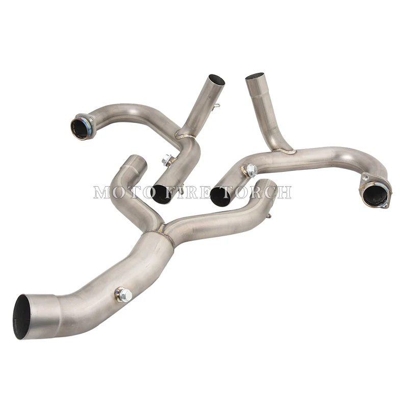 For BMW R NINET RNINET PURE RACER SCRAMBLER URBAN G S 2021 2022 2023 Motorcycle Exhaust Escape Modified Titanium Front Link Pipe