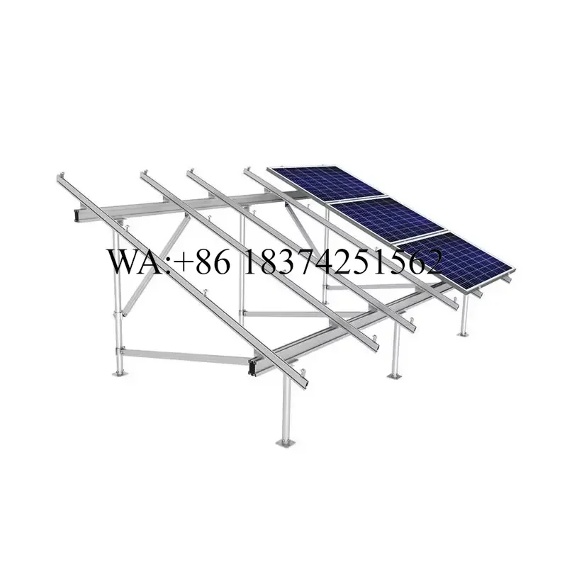 Wmwmnu Custom Ground Stainless Steel Stamping Solar Panel Mounting Bracket for Photovoltaic Modules in Renewable Energy Power