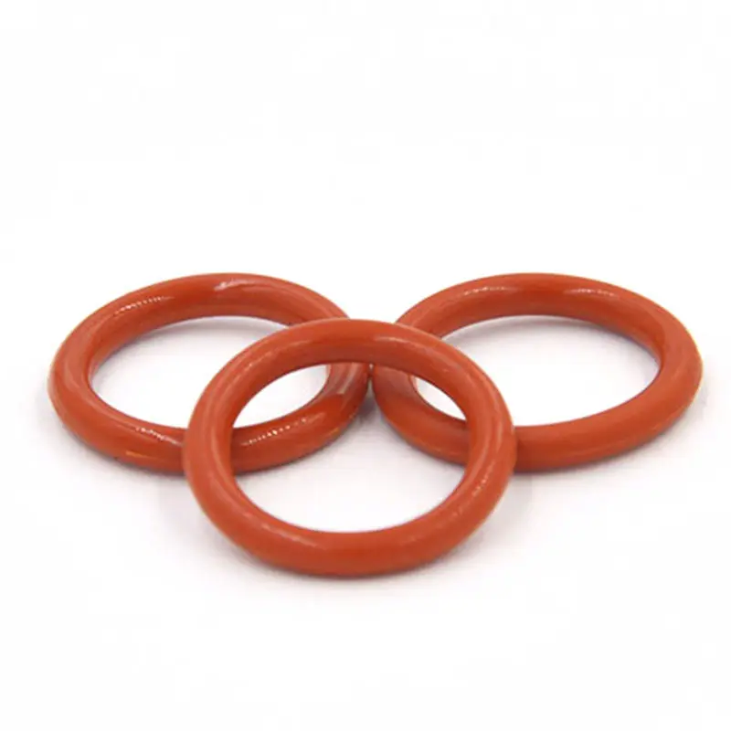1PCS   Wire diameter 8.6mm Outer diameter 305-600mm High temperature resistant red silicone O-ring sealing ring
