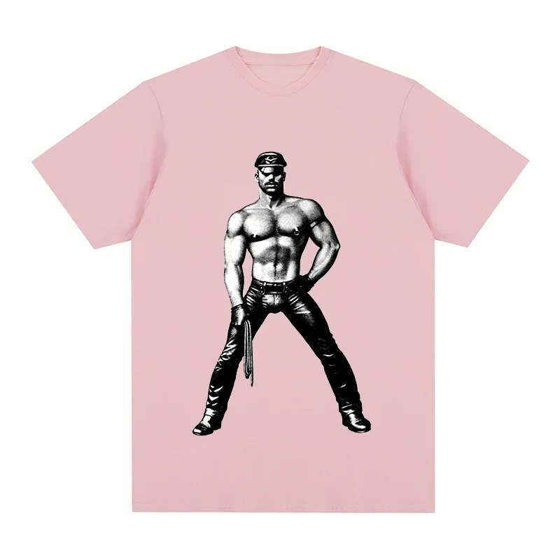 Cotton Men T Shirt New TEE TSHIRT Womens Tops Tom of Finland Art LGBT GAY Rainbow COWBOY Cops Boyfriend T-shirt