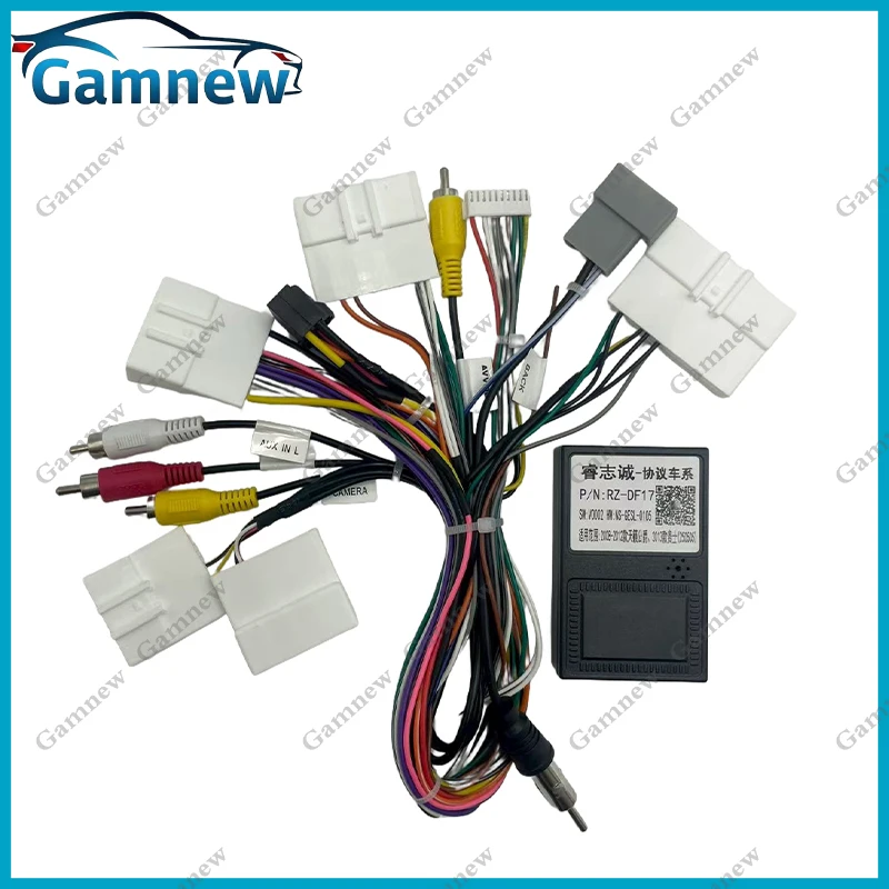 سيارة 16pin الأسلاك تسخير محول Canbus صندوق أندرويد راديو كابل الطاقة لنيسان Teana 2 (J32) باثفندر IV باترول (Y62) كويست