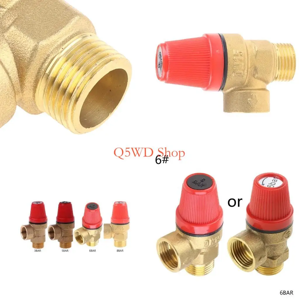 

Q5WD Латунный предохранительный клапан сброса давления для солнечного водонагревателя, внутренний и внешний W
