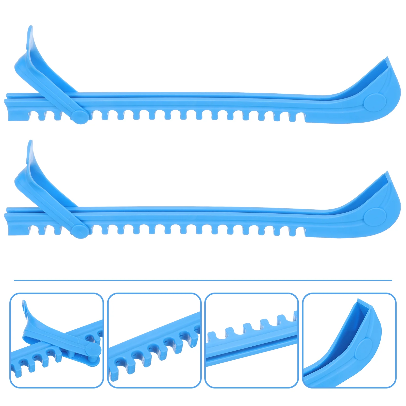 Door Skate Protector Drain Decoration Blade Guard Accessories Blue Environmental Protection Pxc Synthesis Handles
