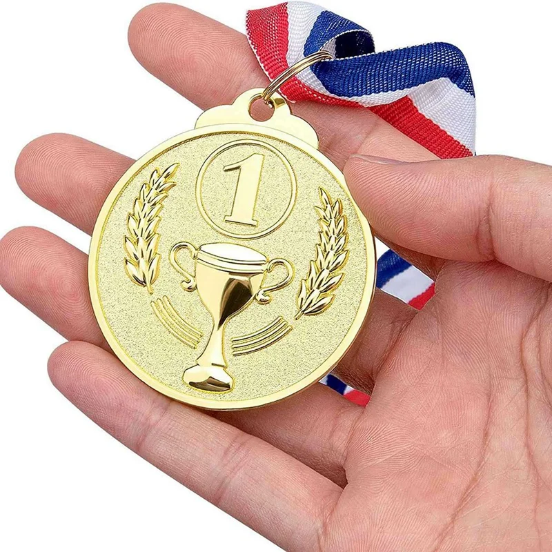 60Pcs Award Medals Gold Silver Bronze Winner Medals 1St 2Nd 3Rd Prizes For Competitions