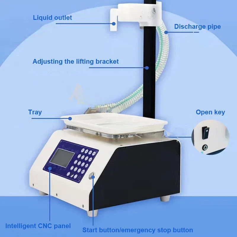 12V/220V/110V Commercial Paste Honey Filling Machine Intelligent CNC Weighing Type Viscous Liquid Automatic Filler Sesame Sauce