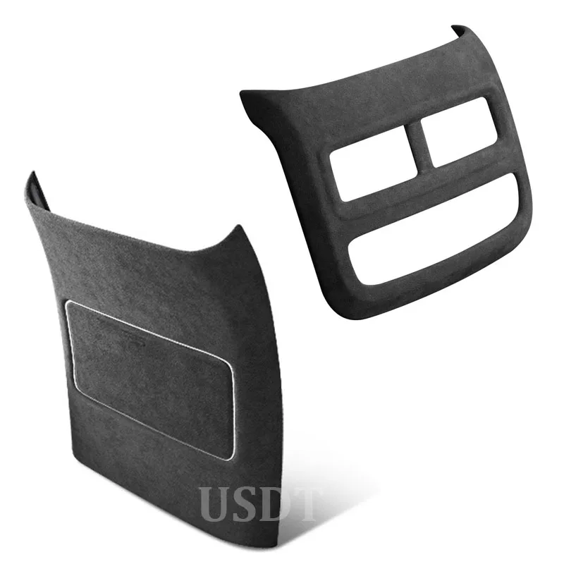 

For BYD Seal Atto 4 EV 2022 2023 2024 TOP Suede Rear Armrest Box Lid Sheath Shell Cover Back Air Vent Anti-kick Mat