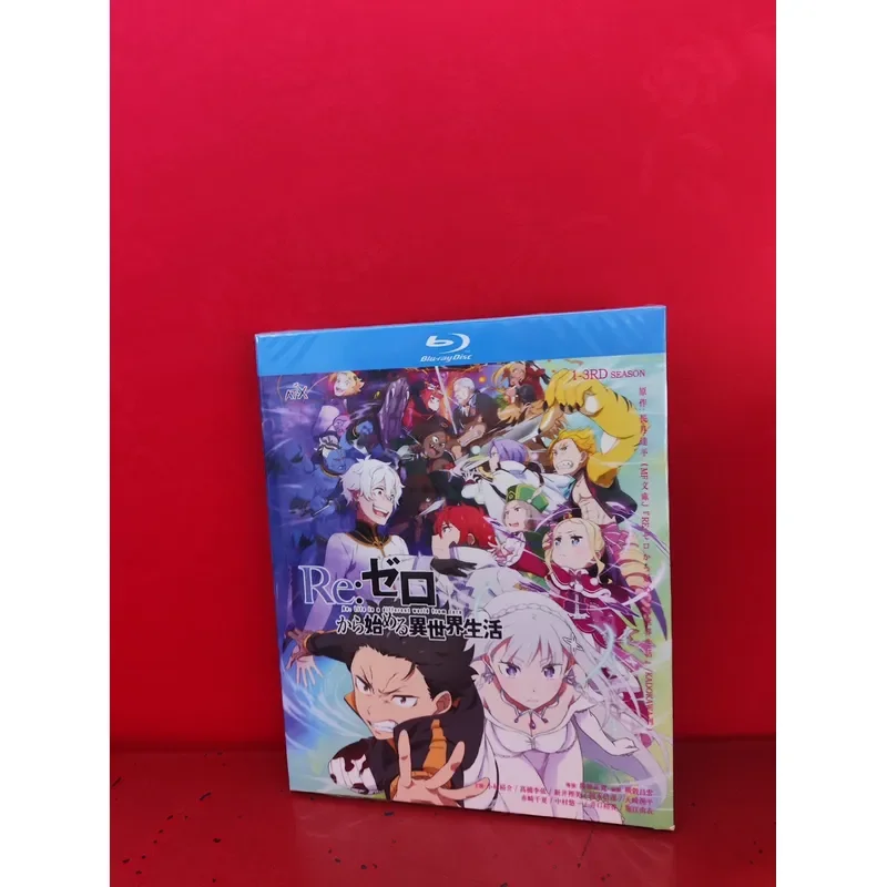 Re Another World Life from Scratch Season 1 to 3 Complete Blu ray Box Set Anime Collection