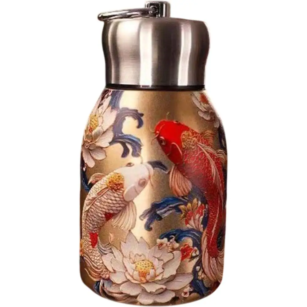 

Portable Insulated Stainless Steel Water Bottle for Hot or Cold Beverages Ideal for Travel Gym and Outdoor Activities