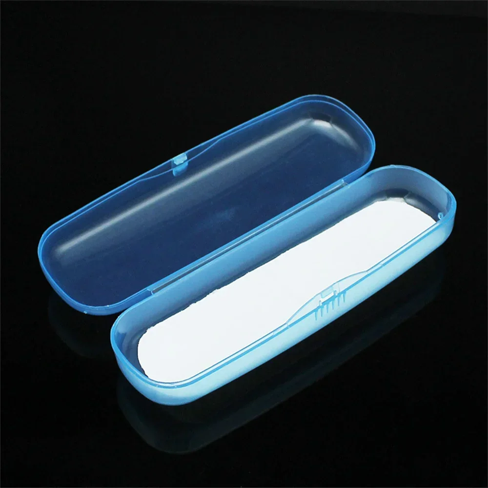 

New translucent plastic glasses case Transparent reading glasses case hard plastic case snap storage case