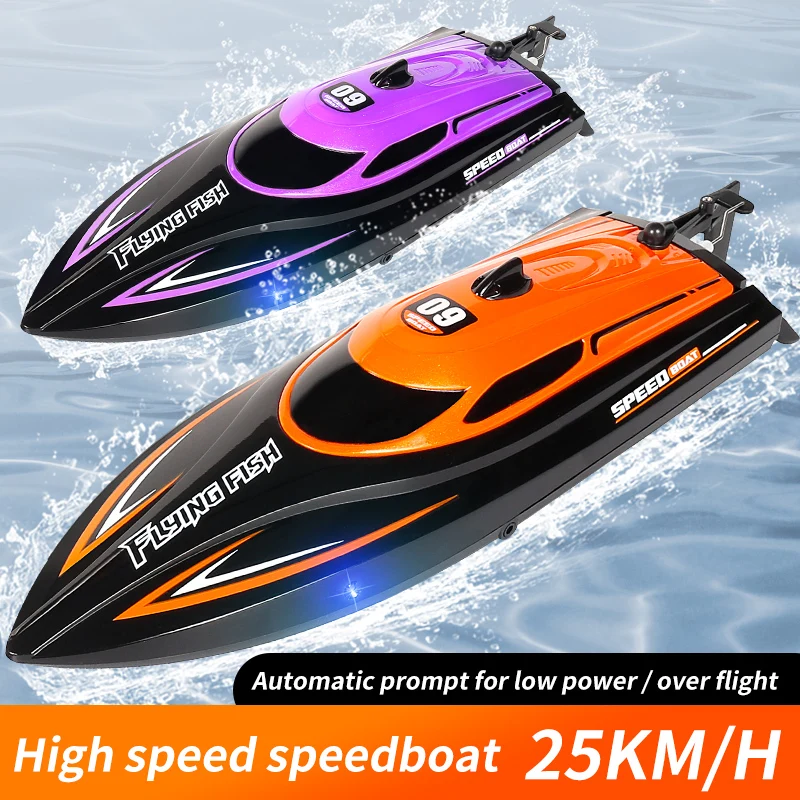 

HXJ812-RC Boat 2.4GWater Toys for Children High-Speed Remote Controlled Boat Dual Motors and Large Battery Ship Water Speed Boat