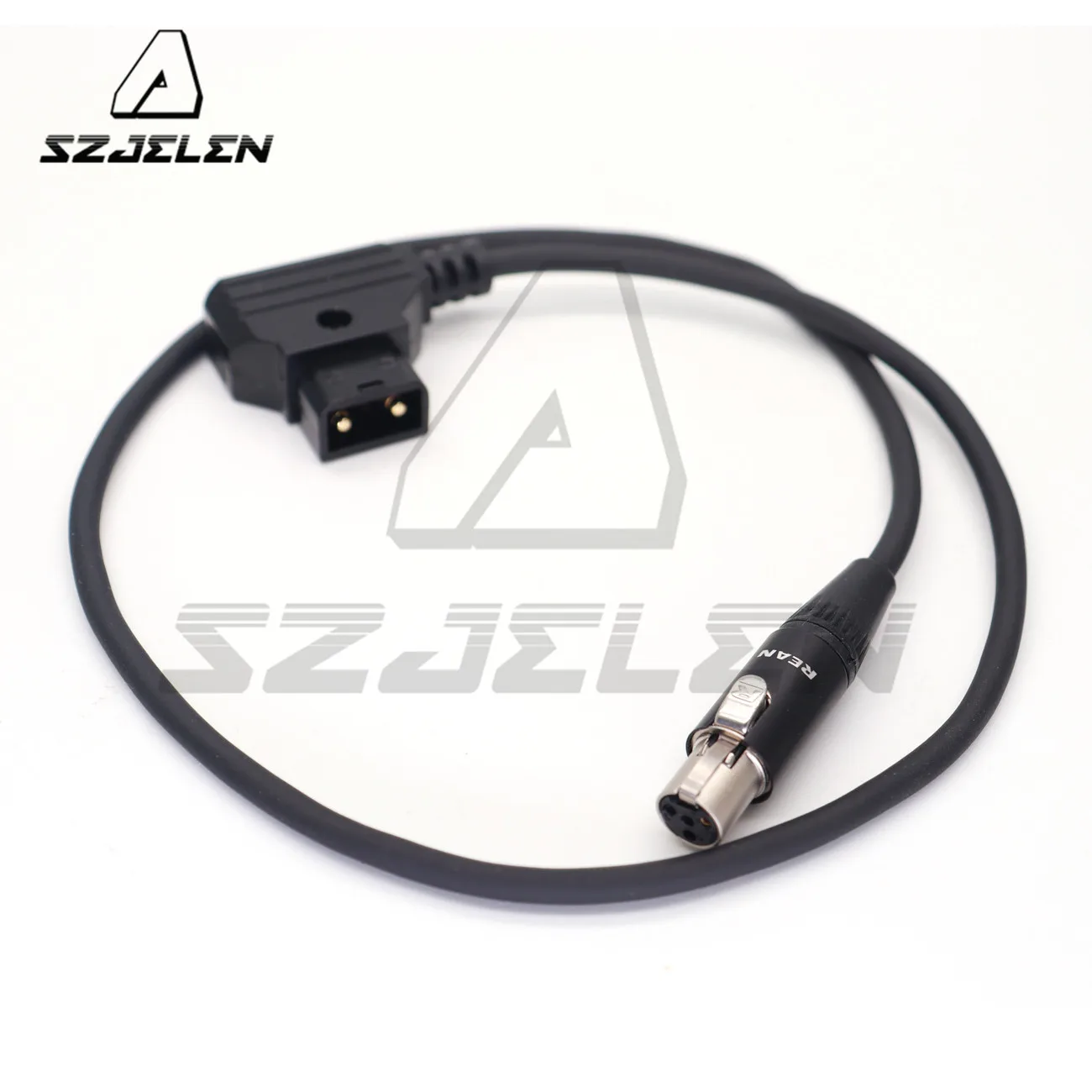 TVlogic 055/056/058 Monitor TA4F Power Cable DTAP To MINI XLR 4-Pin Female