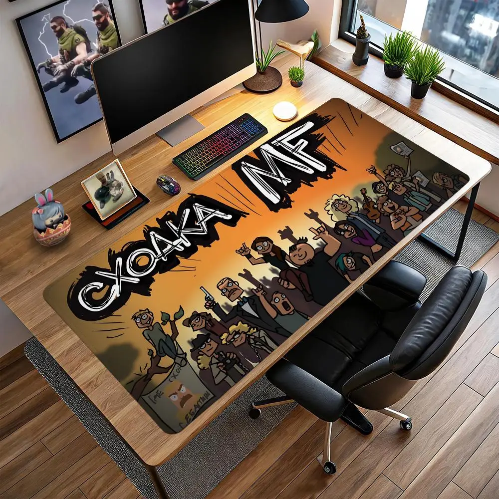

Metal Family Mouse Pad Large gaming mat,extended desk pad,custom anime mousepad,RUB mouse mat,non slip surface