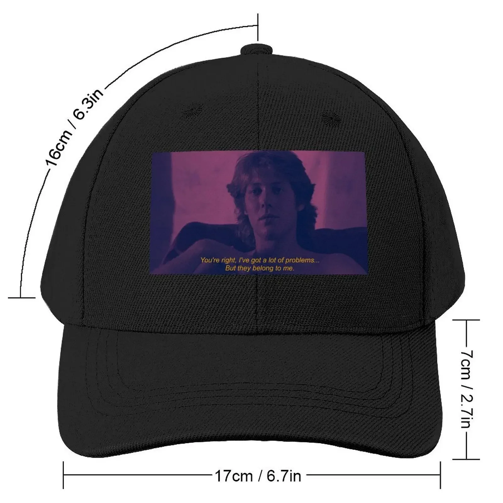 James Spader in Sex, Lies, and Videotape Baseball Cap dad hat Golf Hat Men's Luxury Women's