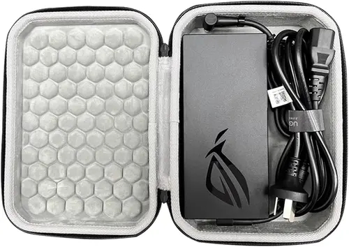 Imagen 2 del producto Funda rígida para cargador de ordenador portátil para videojuegos, compatible con ASUS ROG 150W/180W/200W/240W/280W/330W, cable adaptador de CA, accesorios para ordenador